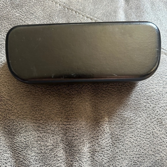 COACH Black Hard Shelled Case Glasses Sunglasses Embossed - Picture 6 of 8